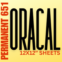 Load image into Gallery viewer, Oracal 651 - 12" X 12"