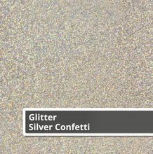 Load image into Gallery viewer, Siser Glitter Heat Transfer Vinyl Sheets