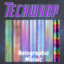 Load image into Gallery viewer, TECKWRAP - HOLOGRAPHIC MOSAIC (ADHESIVE)