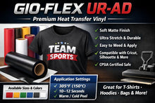 Load image into Gallery viewer, GIO Heat Transfer Vinyl (Matte) **NEW**