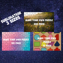 Load image into Gallery viewer, SUBLIMATION Puzzles