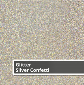 Siser Glitter Heat Transfer Vinyl Sheets