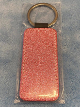 Load image into Gallery viewer, Sublimation Glitter Keychains