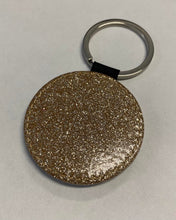 Load image into Gallery viewer, Sublimation Glitter Keychains