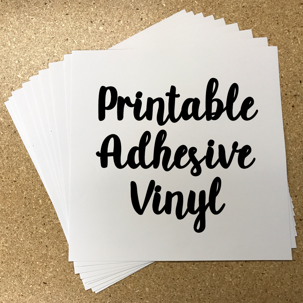 Buttercrafts - Printable Vinyl for Inkjet Printers - Prevent Jams