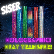 Load image into Gallery viewer, Siser Holographic Heat Transfer Vinyl