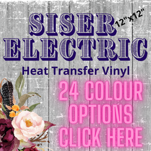 Load image into Gallery viewer, SISER Electric Heat Transfer Vinyl