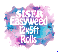 Siser EasyWeed® Heat Transfer Vinyl 12"x5ft Roll