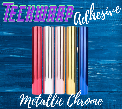 TECKWRAP Adhesive Chrome